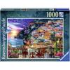Ravensburger Cena a Positano - Puzzle da 1000 pezzi per adulti e bambini dai 12 anni in su
