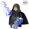 LEGO Star Wars: Minifigura dell'Imperatore Palpatine con Fulmini di Forza (Altezza della figura: 4,3 cm)