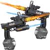 IEEILULU Pistola ad Acqua Elettrica, Electric Water Gun con Luce, Fucile ad Acqua Elettrico da 750 mL, Ideale per I Giochi di Tiro con Le Pistole ad Acqua (Nero-2)