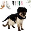 Generico Costume da scheletro di dinosauro per cani (#C,25cm)
