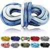 Ganzoo corda PPM 5 m in un pezzo, 10 mm, polipropilene multifilamento, intrecciata Wave Blu, per sartiame e lavorazioni di intreccio, facile da pulire, galleggiante, peso leggero, stabile da afferrare