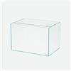 LANDEN Coperchio per acquario in vetro trasparente spesso 4 mm, include 4 clip per un posizionamento sicuro, 432 x 230 mm per acquari di lunghezza interna 440-444 mm, adattato a Land SD453030
