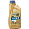 RAVENOL 1 litro di olio RAVENOL 0W-20 DFE, conforme alle specifiche DEXOS 1, Ford WSS-M2C947-A, Ford WSS-M2C947-B1, Chrysler MS-6395, Chrysler MS-13340