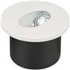 V-TAC VT-1109 Faretto LED segnapasso da incasso rotondo colore bianco 3w luce bianco caldo 3000k - sku 211207