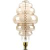 V-Tac VT-2188D Lampada rings bulb lampadina 8W E27 xl S200 doppio filamento spirale vetro ambrato oscurato 1800K Dimmerabile - sku 217465