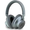 Karl Lagerfeld - Wireless Headphones Grained Initials: cuffie wireless over-ear con ANC, Bluetooth e USB-C - grigie
