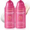 SHEBYOKE Color Changing Foundation, Fondotinta Adattivo over 50 - Coprenza Perfetta con SPF 15 - Si Adatta al Tono della Pelle, Leggero, Idratante e a Lunga Durata (2PC)