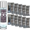 CARAVAN FRAGANCIAS Profumo da uomo n. 66 da 150 ml + set di 10 flaconcini di profumi maschili diversi da Caravan per svelare nuovi aromi