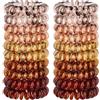 JessLab Elastici per Capelli, 20Pcs Fascette per Capelli, Cordless Telefono Senza Piega Danni, Bracciale Spirale Plastica Bobina Supporti per Coda di Cavallo, Fascia per Ragazze/Donna Regalo