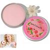 Generisch Silicone Makeup Brush Cleaning Pad with Soap, Solide Seifreiniger, Set di pulizia per pennelli e spugne, Deep Cleaning Brush Cleaner Pad for Makeup Sponges Tool (Honey Peach-100g)