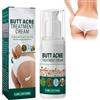 Rakiuty 100 ml Culo Acne Crema,Crema per Brufoli Sui Glutei,Riduzione Brufolo Culo, Ripristina La Pelle Del Sedere Morbida E Liscia