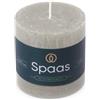 Spaas Candela pilastro in stile rustico 70/70 mm 25 ore, grigio chiaro