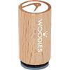Woodies WM0609 Mini Timbro Cigogne, Legno, 1.5 x 1.5 x 3 cm