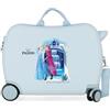 Disney Joumma - Valigia per bambini Disney Frozen, sogni di ghiaccio, 50 x 38 x 20 cm, rigida in ABS, chiusura a combinazione laterale, 34 l, 2,1 kg, 2 ruote doppie, bagaglio a mano
