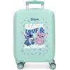 Disney Joumma - Valigia da cabina Disney Beach&Love, 33 x 50 x 20 cm, rigida in ABS, chiusura a combinazione laterale, 28 l, 2,2 kg, 4 ruote doppie, bagaglio a mano