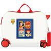 Disney Joumma Disney - Valigia per bambini, 50 x 38 x 20 cm, rigida in ABS, chiusura a combinazione laterale, 34 l, 2,1 kg, 2 ruote doppie, bagaglio a mano
