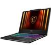MSI Notebook MSI Cyborg 15 B13WEKG-619XIT Intel® Core™ i7 i7-13620H Computer portatile 39,6 cm (15.6") Full HD 16 GB DDR5-SDRAM 1 TB SSD NVIDIA GeForce RTX 5050 Wi-Fi 6E (802.11ax) FreeDOS Nero [9S7-15Q342-619] SENZA SISTEMA OPERATIVO