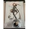 NESSUNA MARCA Attack on Titan Levi Hexaride Acrylic Stand & Can Badge Set