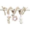 Nattou Spirale Gioco, Con Sonaglio, Squeaker e Altre Attività, 100% Poliestere, FanFan, Beige