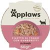 Applaws Pot in Brodo con Filetto di Tonno e Gamberi 60 g -