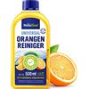 WoldoClean Titolo WoldoClean Detergente all'Arancia Concentrato 750ml - Olio di Arancia & Sgrassatore Forte, Rimuove Colla, Resina, Gomma & Etichette, Universale per Cucina
