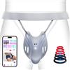 SuperLove SuperTeaser Wearable Penis Trainer with App Gray