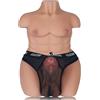Tantaly Leo 5kg Mini Male Sex Doll Compatible with Silicone Dildo Wheat