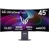 Lg Monitor Led 45'' Lg 45GX90SA-B Qhd 3440x1440/0.03ms/classe F/Nero [45GX90SA-B.AEU]