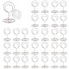 Ceeyoll 30 Pezzi Argento Segnaposto Tavolo, Riutilizzabile e Robusto | Argento Porta Segnaposto Matrimonio, Titolari di Carta Numero di Tabella, per Matrimoni, Feste, Ristoranti e Banchetti