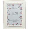 Hampton Frames | Cornice portafoto in legno anticato, 13x18 cm, stile shabby chic, vetro | Esposizione verticale/orizzontale, per casa e ufficio