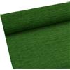 ODETOJOY Rotolo di carta crespa premium da 70g per la creazione di fiori, fogli di carta crespa bianca, verde e rosa, festone, larghezza 25,4 cm, lunghezza 2,44 m (Verde Foresta)