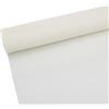 ODETOJOY Rotolo di carta crespa di alta qualità da 70 g, per la realizzazione di fiori, bianco, verde, rosa, fogli di carta crespa, larghezza 25,4 cm, lunghezza 2,4 m (crema)