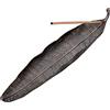MengH-SHOP Porta Incenso Bastoncini Portaincenso in Foglia 26cm Lunghezza Bruciatore di Incenso per Interni Decorazione Domestica Rame