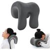 ETOFIXEE Cuscino cervicale per sedia da ufficio, poggiatesta ergonomico in memory foam, cuscino poggiatesta per sedie da scrivania, sedia girevole, viaggi all'aperto
