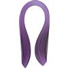 ODETOJOY 120 strisce di carta per quilling da 5 mm, fogli di carta per quilling, 5 mm, colore singolo, 0,5 cm (viola)