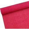 ODETOJOY Rotolo di carta crespa premium per la produzione di fiori, carta crespa bianca, verde e rosa, streamer, 70g, 25cm di larghezza, 2,5m di lunghezza, colore: rosso scuro
