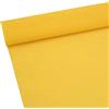 ODETOJOY Rotolo di carta crespa di alta qualità per la realizzazione di fiori, bianco verde e rosa, 25,4 cm di larghezza, 2,4 m di lunghezza (giallo dorato)