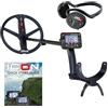 XP Metal Detectors ICON - Potente, Semplice, Versatile, Metal Detector Senza Fili Multifrequenza, Impermeabile, Cuffie WSAST, Piastra FMF 28 cm, Ultra Leggero, Compatibile DEUS II (ICON-28FMFRCWSAST)