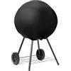 QWORK® Copertura grill impermeabile, copertura BBQ in Oxford 210D, compatibile con George Foreman 22460, Weber 1121004 grill
