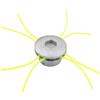 MAGT Trimmer Head, MAGT Universale alluminio durevole Strimmer testina capi String Set Erba decespugliatore accessori, vibrazione è piccola/resistente all'usura for Prato Giardino (Colore : Argento)