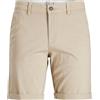 JACK & JONES Plus Size Bermuda Chino Regular Fit | Regular Fit, Semplice, Lunghezza regolare, Formal, Temperatura massima di 40°C ciclo molto delicato