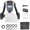 GODOX MF-T76S 2.4G TTL Doppia testa del flash macro GN22.4, numero di guida, 550 flash, tempo di ricarica del flash 1,2 s con anello di montaggio, diffusore per fotocamera Sony, insetti, cavità orale