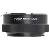 Fotga AI/AIS-ESOR - Adattatore per obiettivo Nikon F Mount per fotocamera mirrorless Canon RF EOS R EOS R6 Mark III II R5 II RP R10 R8 RP R3 R10 R50 R100 Messa a fuoco manuale, Infinity Focus