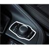 Lspbfkq Accessori Auto Interno Per BMW X1 F48 2016-2020, Pannello Copertura Circolare Per Pulsanti Multimediali Per Auto In Acciaio Inossidabile Auto Trim Accessories(Argento)