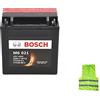 CLICK & GO COMPATIBILE CON SUZUKI VL Intruder 1500 da anno 1998 BATTERIA BOSCH YTX16-BS-1 M60210 BATTERIE PER MOTO 14AH AMPERE 12VOLT PRONTA PER L'UTILIZZO GIÀ CARICA 150X87X161MM