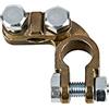 Lampa 69903 Morsetto Batteria Pesante, Fissaggio Cavo a Piastrina - Max Cavo Ø 70 mm² - Polo Negativo