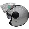 Generico CASCO JET MPH NEW ONE ECE 22.06 DOPPIA VISIERA ARGENTO LUCIDO TAGLIA L