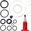 Generic Kit di guarnizioni per cric idraulico da 3 tonnellate, kit di guarnizioni per idraulici con materiale in , set di 15 attrezzi professionali per riparazione auto, per meccanici e