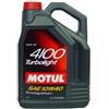 Motul - 4100 turbolight 10w40 5 Litri di Olio Motore