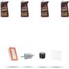 HOFFCAR Kit tagliando 4 FILTRI e 4L OLIO M compatibile con Smart Fortwo/Cabrio/ForFour (453) 1.0 52kw Dal 2014
